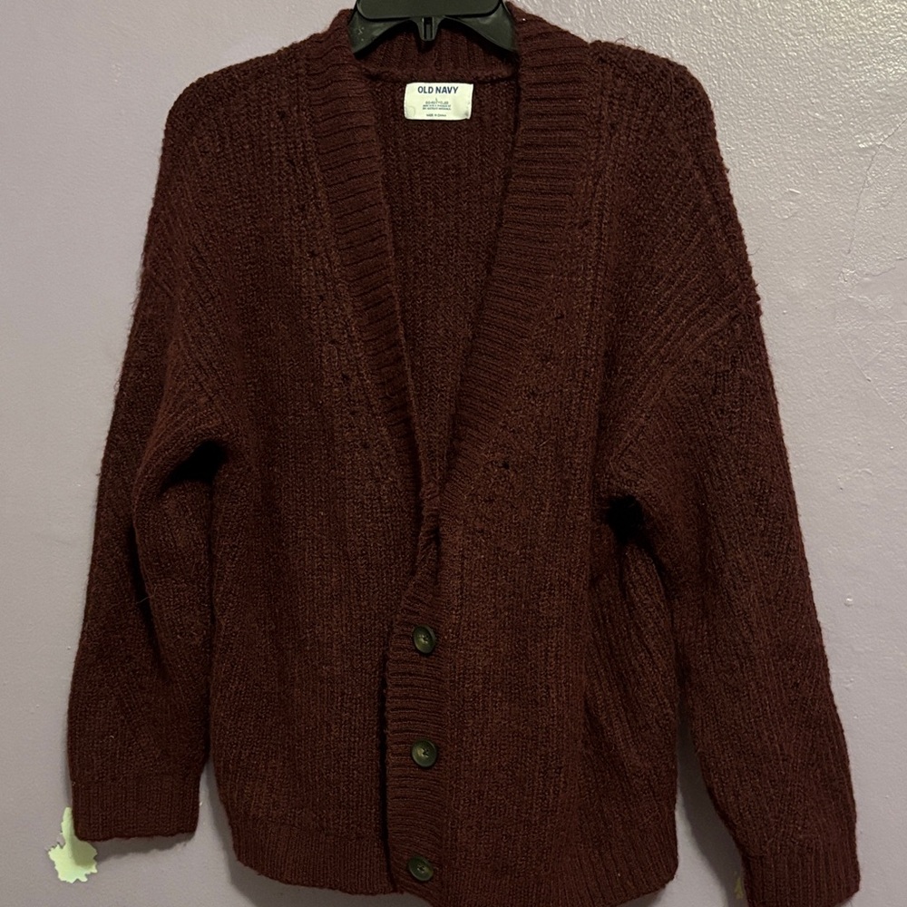 Old Navy women’s Deep Brown Cardigan